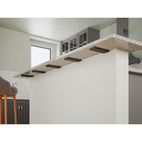 concealed flat countertop brackets